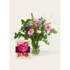 Bouquet of Flowers, Candy Kisses and Hugs