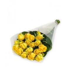 18 Yellow Roses