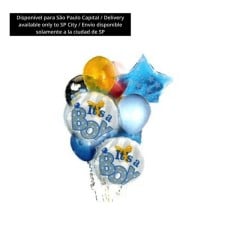 Baby Boy Balloon Bouquet
