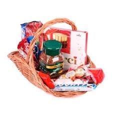 Coffee and Candy Basket