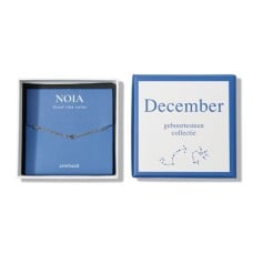 Noia Jewellery | Birthstone bracelet December | Gold-colored