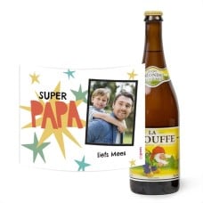 La Chouffe | 750 ml | Super Dad with your own photo and text