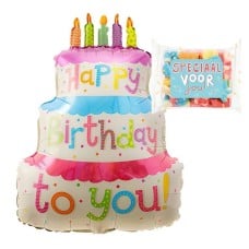 Balloon XL Birthday Cake | Lots of love Mini Especially for you 100g
