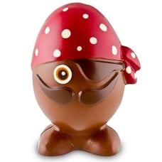 Large pirate egg - milk chocolate