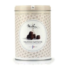 Chocolate Truffles in Vintage Tin