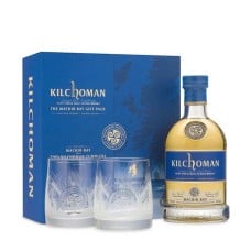Kilchoman Machir Bay Whisky 2 glasses gift box - 46%