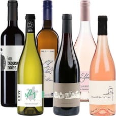 6 assorted Organic Wines from France