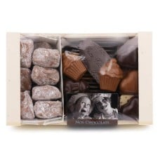 Chocolates Assortment in Wooden Box - 400g