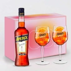 Aperol Tasting Gift Box With 2 Glasses