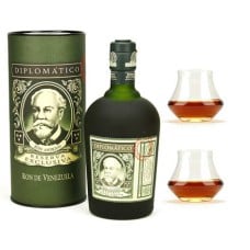 Diplomatico Reserva Exclusiva - Rum of Venezuela - 40% and 2 glasses