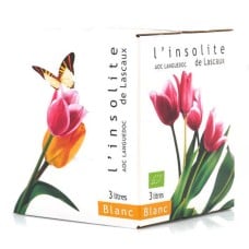 L'Insolite Coteaux du Languedoc - organic white wine - Bib 3L