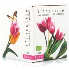 L'Insolite Coteaux du Languedoc - organic rose wine - Bib 3L