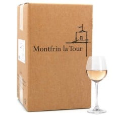 Organic Chateau Montfrin White Wine IGP in 5L BIB