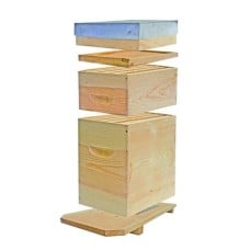 Ruchette Dadant 6 frames (livree montee)