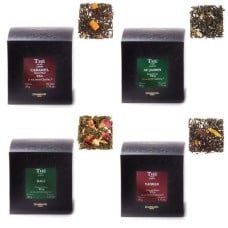 Assortment of 4 boxes of Dammann teas