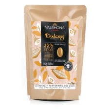 Dulcey biscuit blond chocolate beans for pastry 32% cocoa - Valrhona