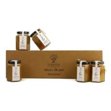 5 Organic Honey Jars from Madagascar Gift Set