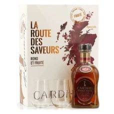 Cardhu Amber Rock Whisky in Gift Box with 2 glasses
