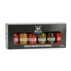 Boxes of 6 Hellicious chilli purees