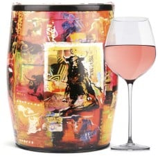 Puech Haut Le Benjamin in a Bib Art Rose Wine - Marc Guyot