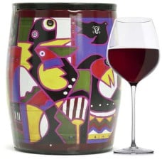 Puech Haut Le Benjamin in a Bib Art Red Wine - Paco Sagasta