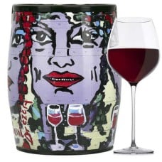 Puech Haut Le Benjamin in a Bib Art Red Wine - Lia Shvelidze