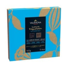 Les Essentiels Valrhona dark and milk chocolate box 32 squares
