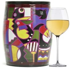 Puech Haut Le Benjamin in a Bib Art White Wine - Paco Sagasta