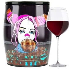 Bib'Art Alexandra Frances red wine Le Benjamin de Puech Haut