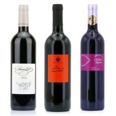 Discovery set 3 red varietal wines (Prunelart, Negrette and Nero d'Avola)