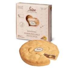 Tarte BONISSIMA - Glazed brown and hazelnuts (300g pie)