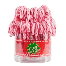 Barley sugar canes - Display of 72 pieces (72-piece display)