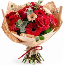 Bouquet Florists Red (Small)