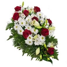 A wreath for the funeral