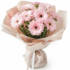 Bouquet of pink gerberas (Small)