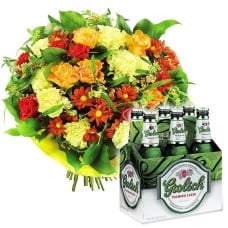 Bouquet with beer (Small)