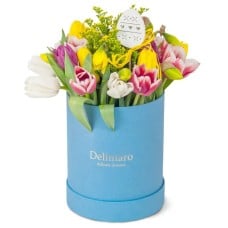 Easter Blue Flowerbox