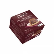 Cole's Puddings Black Cherry and Amaretto Rich Fruit Pudding