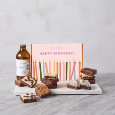 Happy Birthday Brownies and Beer Bundle