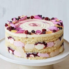 Vegan Blueberry Lemon Cheesecake (Small (6" Diameter))