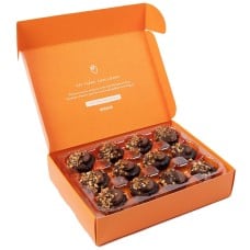 Vegan Chocolate Hazelnut Mini Cupcakes (12 Pieces)