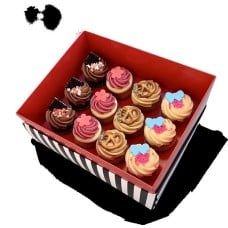 Box of 12 Medium Cupcakes