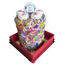 Mini Sprinkles Cake