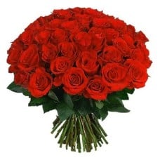 Three dozen roses bouquet