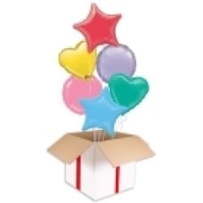 Holographic Mix Party Bouquets (2x Bunch of 6 Balloons (12 Balloons))