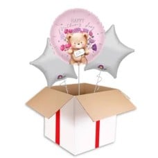 Happy Mothers Day Foil Balloon (3 Balloons Gift Boxed & Gift)