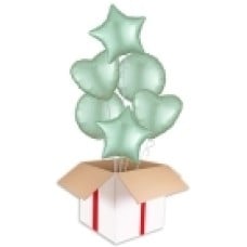 Blue Pastel Party Bouquets (2x Bunch of 6 Balloons (12 Balloons))