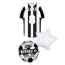 Dark Blue Football Shirt SuperShape Balloon (3 Balloons Gift Boxed)