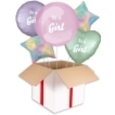 Personalised Blue Orbz Balloon (3 Balloons Gift Boxed)
