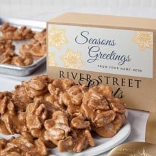 Custom Season's Greetings 10pc Praline Box